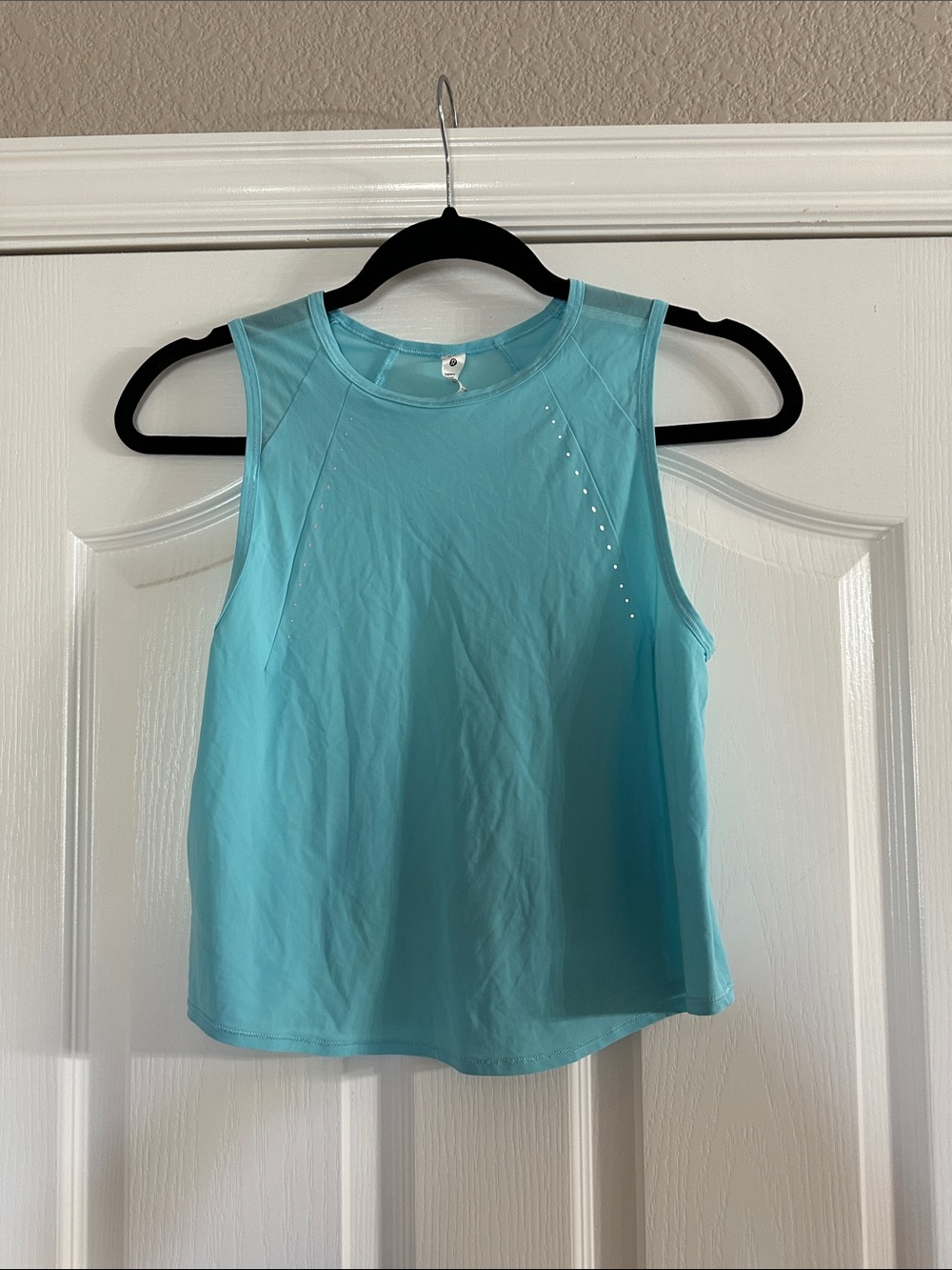 Light Blue Sleeveless Lululemon Tank